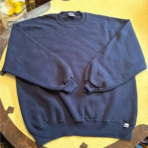 Russell Athletic Navy Crewneck Sweatshirt